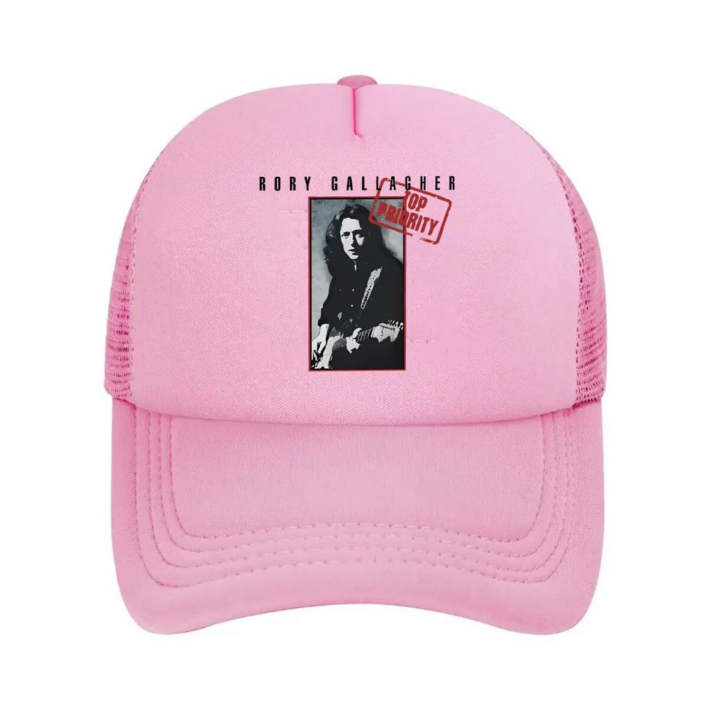“Rory Gallagher Music, Rock Design” Mesh Baseball Cap