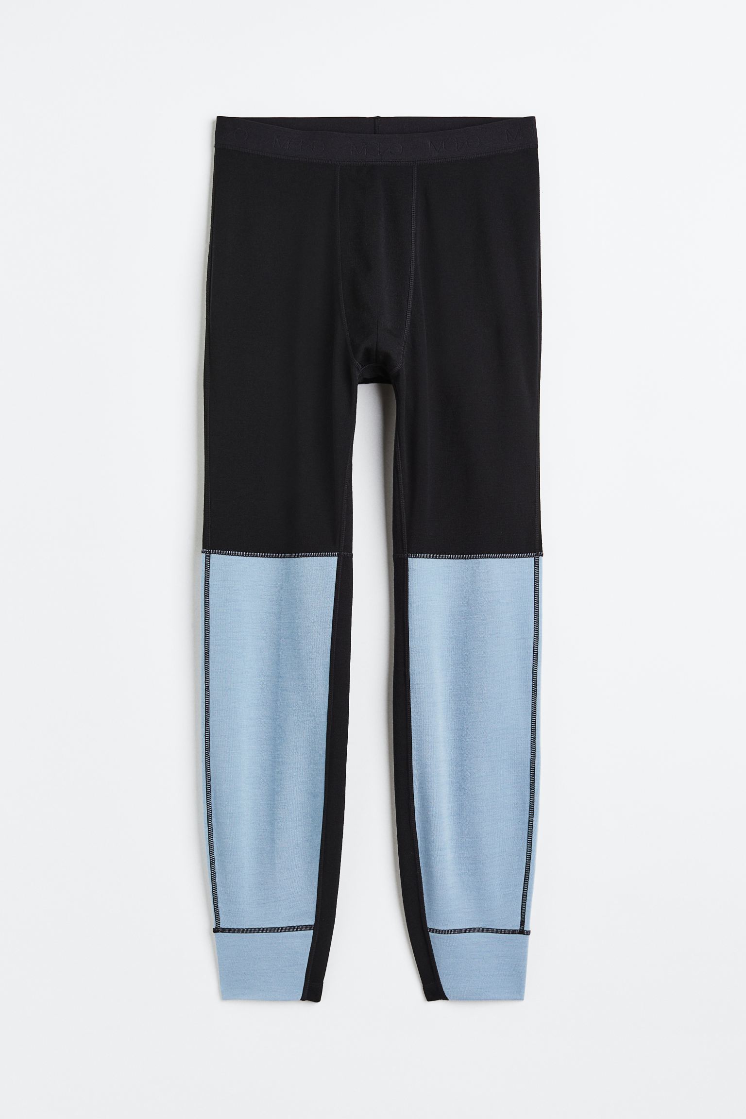 

Wool-blend base layer tights