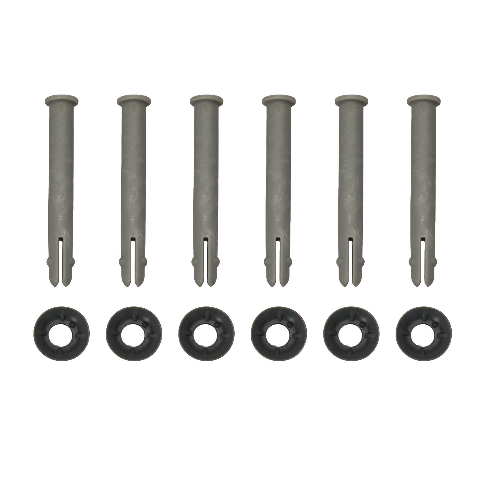 6 Pack Replacement Pin & Gasket Set P61759 For Power Steel Pools 80mm Long Swimming Pool Equipment And Parts