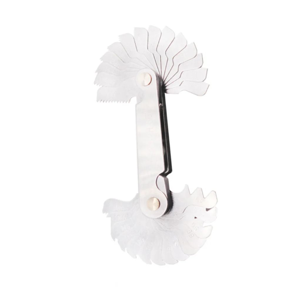 60 Degree Thread Pitch Gauge Metric Imperial Measuring Tool  Industrial Measurement