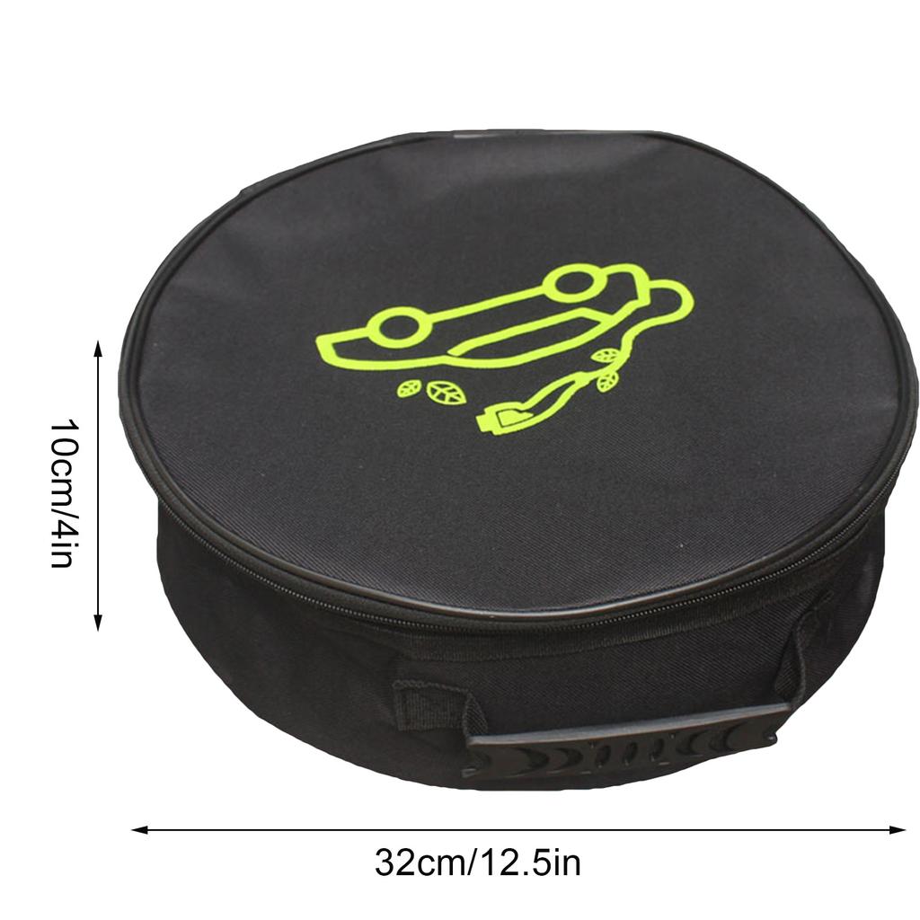 Aufbewahrungstasche für Autoladekabel Wasserdichte Überbrückungskabeltasche Kabeltasche Werkzeugaufbewahrungstasche EV-Kabel und Schläuche Organizer-Etui