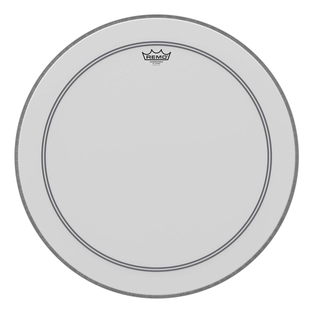 REMO bass drum head Power Stroke 3 24-inch (Coated) P3-124B