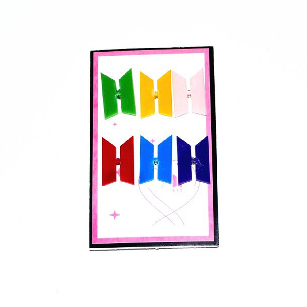 

Fashion Letter Team Symbol Brooch Light Weight Acrylic Badge Bts two doors#1