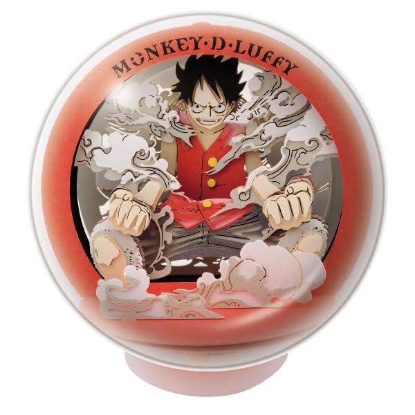 

Ensky One Piece Paper Theater [Renewal] PTB-05X Monkey D. Luffy Approx. H88 x W84 x D84mm Made of paper, ABS, and silicone