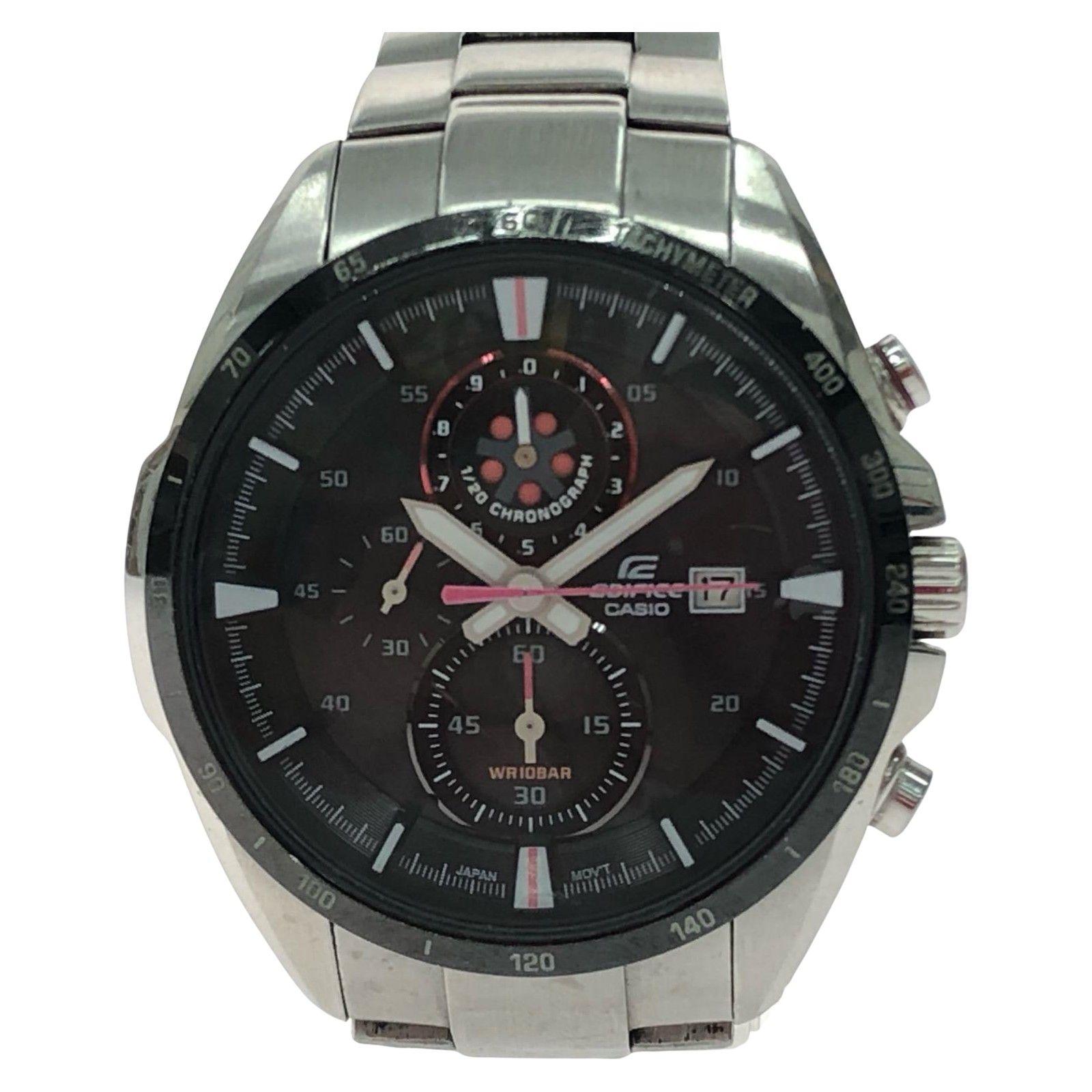 CASIO Casio Men s Watch Solar Charging Chronograph EDIFICE Date EFR-530SBBJ