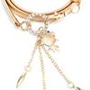 French Fox Pendant, Small Fragrant Style Metal Waist Chain, Multi-Thin Belt, Women'S Matching Dress Belt.