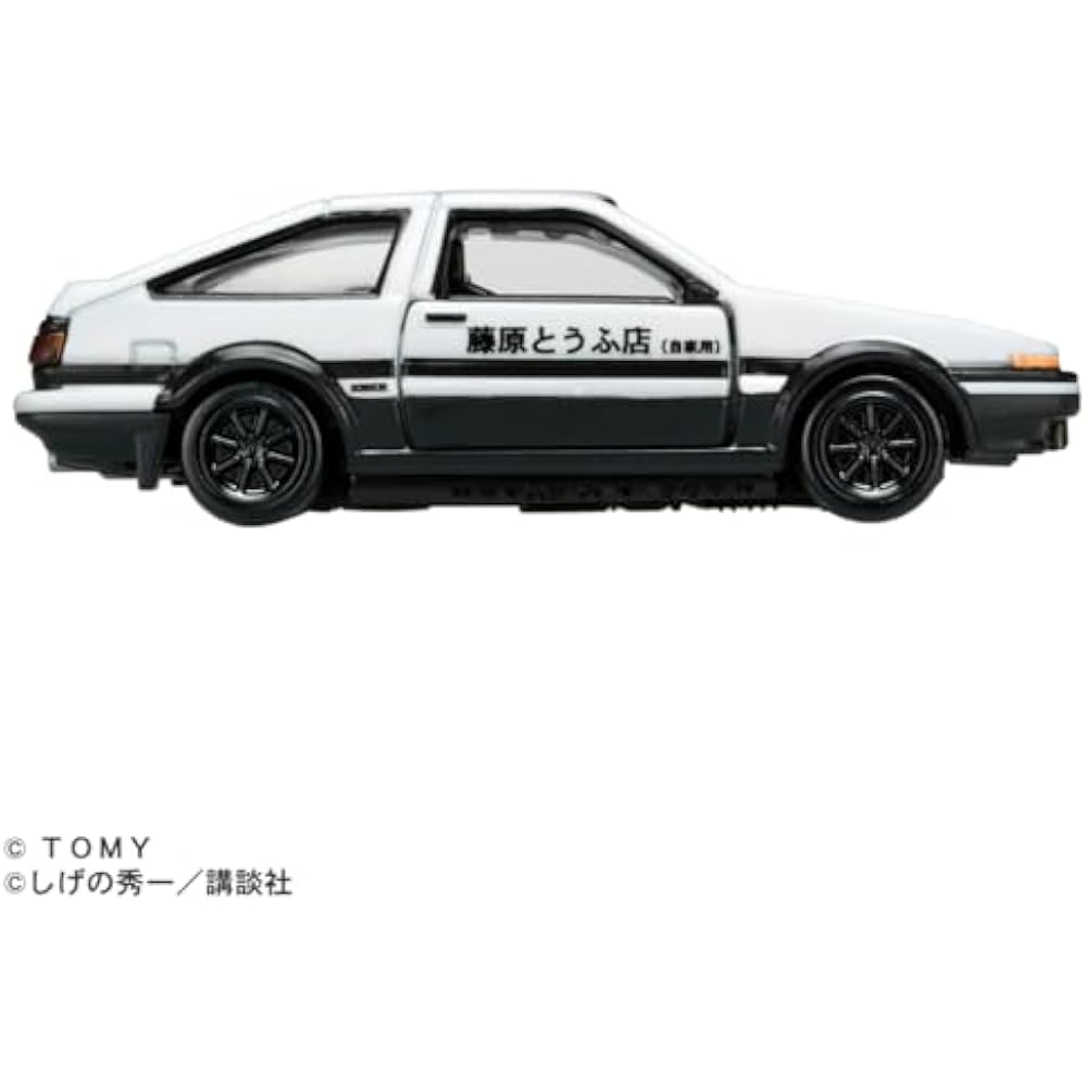 Takara Tomy Tomica Premium Unlimited 01 Initial D AE86 Trueno (Fujiwara Takumi) Minicar Toy 6 Yea...