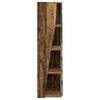 Corner Cabinet Smoked Oak Finish 27.5 x 27 x 102 cm Particleboard