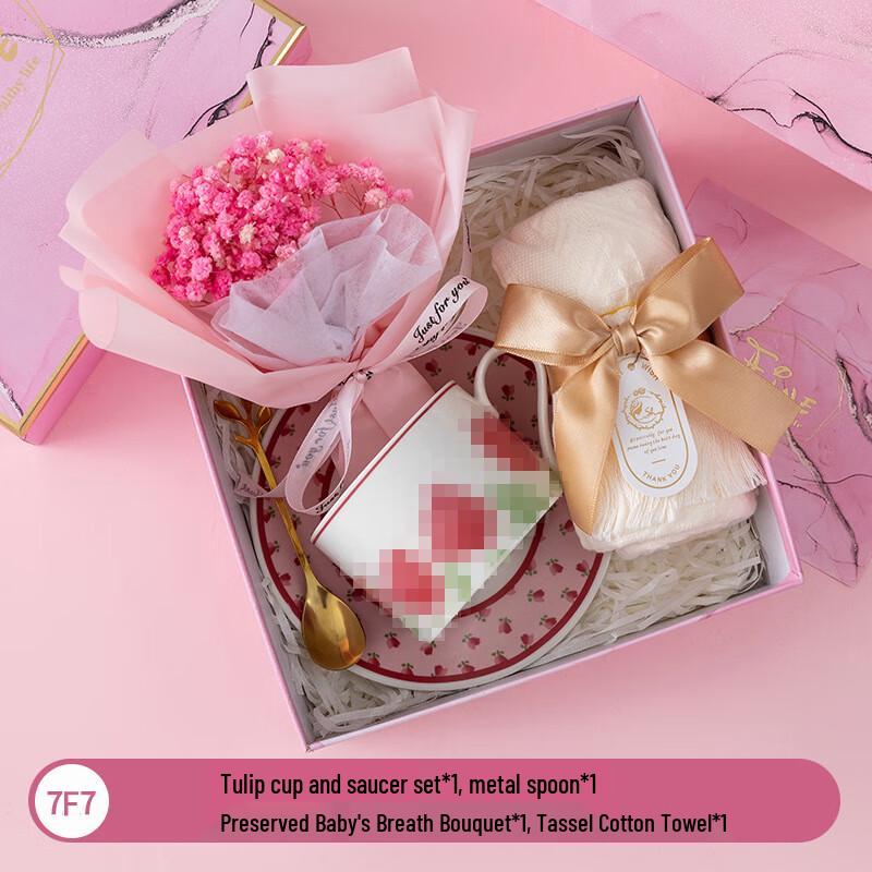 Элегантный подарочный набор: чашка и блюдце из керамики