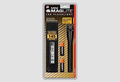 Mini Maglite 2AA Cell LED Flashlight Black
