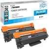 Toner Cartridges - DOOKY THE ORIGINAL - TN-2420 - High Capacity 3000 Pages - Compatible Brother - Pack of 2