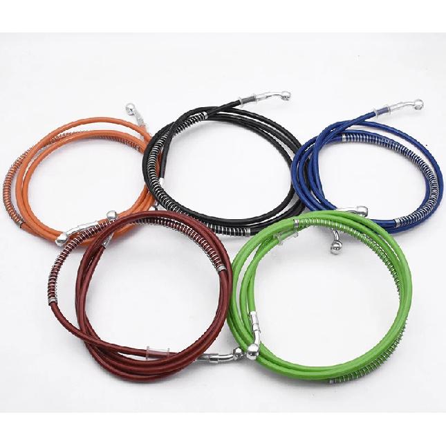 100mm-5000mm10mm Banjo Motorcycle Hydraulic Brake Hose Line Cable for motorcycle Universal Racing Bike Brake ATV Clutch Oil Pipe