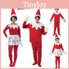 Amazing Cotton Toddler-adults Elf Cosplay Costume For Christmas Party