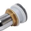 Flip Top Bathroom Sink Drain Stainless Steel Drain Stopper Durable Vanity Vessel Drain  Kitchen