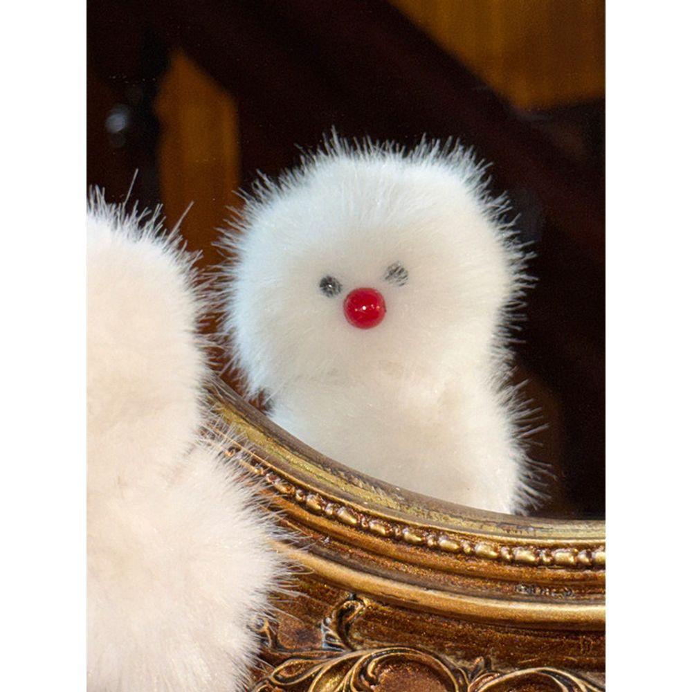 MGR Fluffy Snowman Keyring