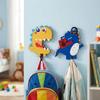 4Pcs Stable Structure Dinosaur Wall Hooks Cartoon Wall Decor Hooks  Bedroom Storage