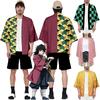 Slayer Demon Anime Kimetsu No Yaiba Kamado Nezuko Cosplay Loose Haori Coat Tops
