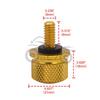 Harley Motorcycle Modified Seat Cushion CNC 6MM Round Screw