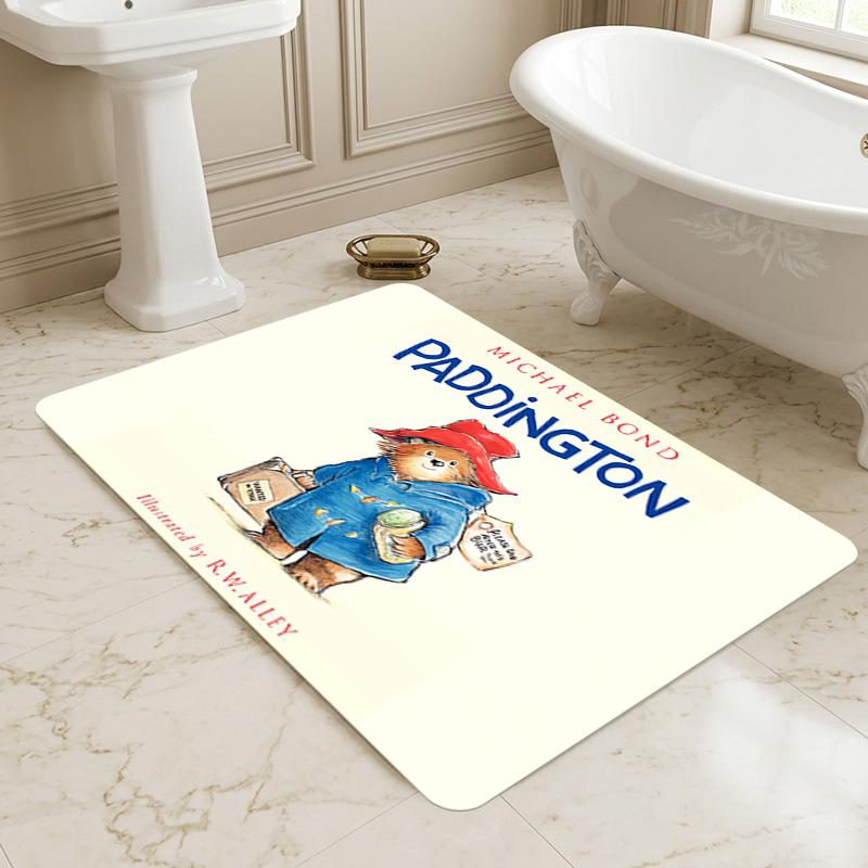 Paddington Bear Living Room Nonslip Area Rug Soft Carpet For Bedroom Game Playroom Sofa Office Home Decor Doormat Christmas Gift C926184