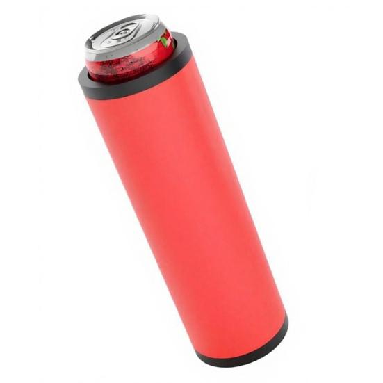 Dual Can Holder with Quick Reload 2 Beer Soda Can Cooler Insulated Beverage Holder Outdoor Event Accessory