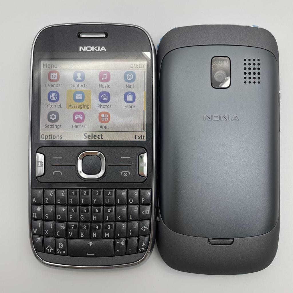 Yenilenmiş Nokia Orijinal Nokia Asha 302 3MP 2.4 inç Mobil Telefon 1 SIM Kartlı