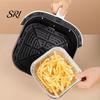 Disposable Baking Pans 10 Pcs Tin Foil Box Aluminum with Temperature Lock Insulation Insulated Cover for Cakes Pies Casseroles Oven Safe Easy