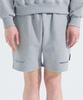 Lipeulleikeonteineo Double Logo Sweat Shorts (Gray)