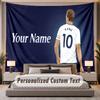 Custom Name Text Tapestry Harry Kane Personalized Polyester Wall Tapestry For Bedroom And Room