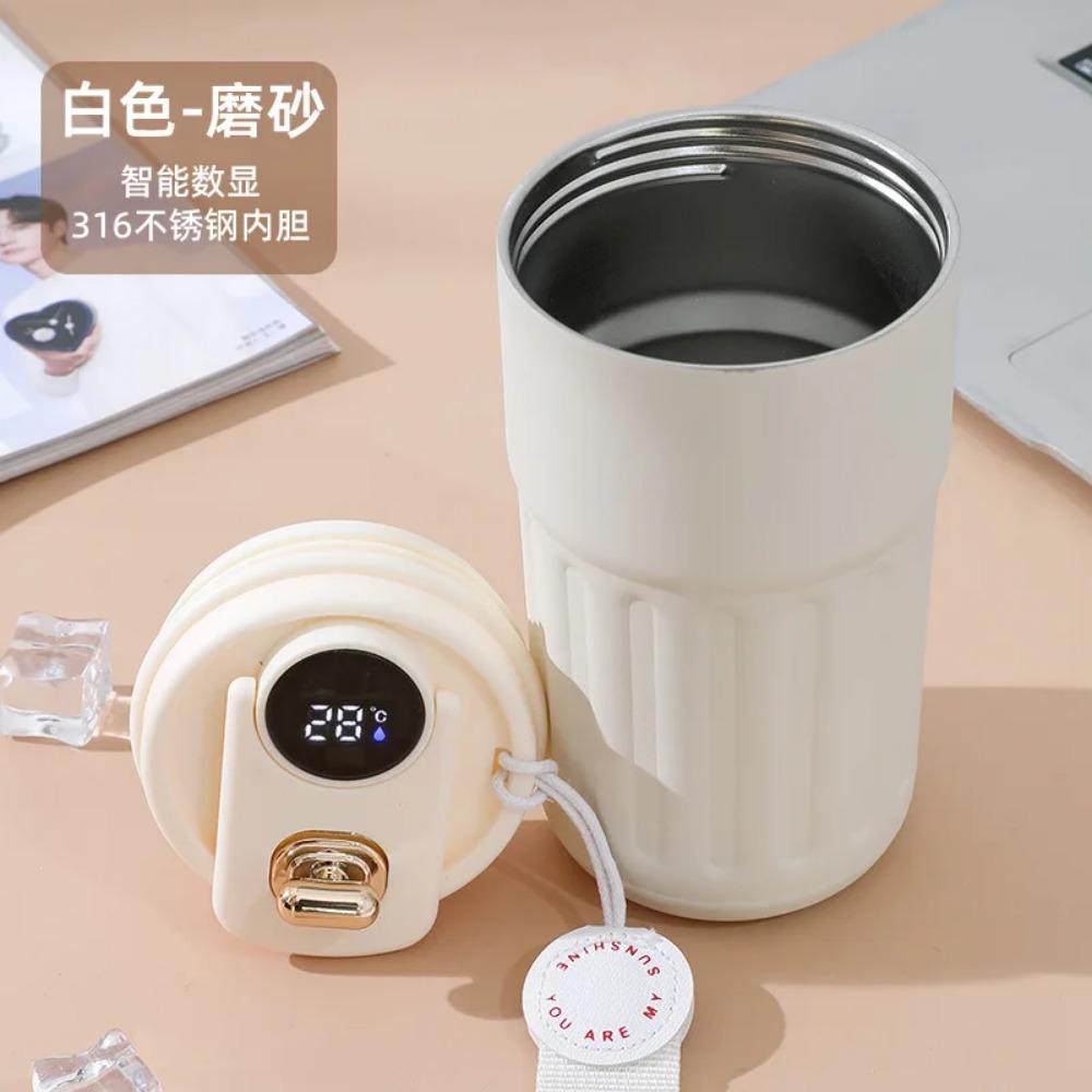 Smart Thermos Bottle LED Temperature Display Coffee Cup 316 Stainless Steel Tumbler Mug Portable Vacuum Flasks Thermoses