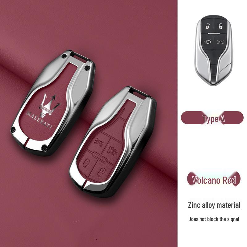 Estuche para llaves Maserati para Ghibli y Levante - Diseño de carcasa metálica