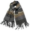 Winter Student Scarf for Women New Striped Imitation Cashmere Warm Tassel Scarf for Men Korean Style Girl Series