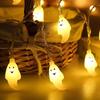 1.5m 10Led Halloween Light String Pumpkin Skull Eye Balls Ghost Festival Party Lantern Trick Or Treat Happy Halloween Day Decor