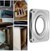 4pcs Square Turntable Replacement Part 360 Degree Rotation Rotating Bearing Plate  Recliner Chair