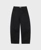 PROJECT3 Compact Twill Tabe Curved Pants [Black]_Bc3102