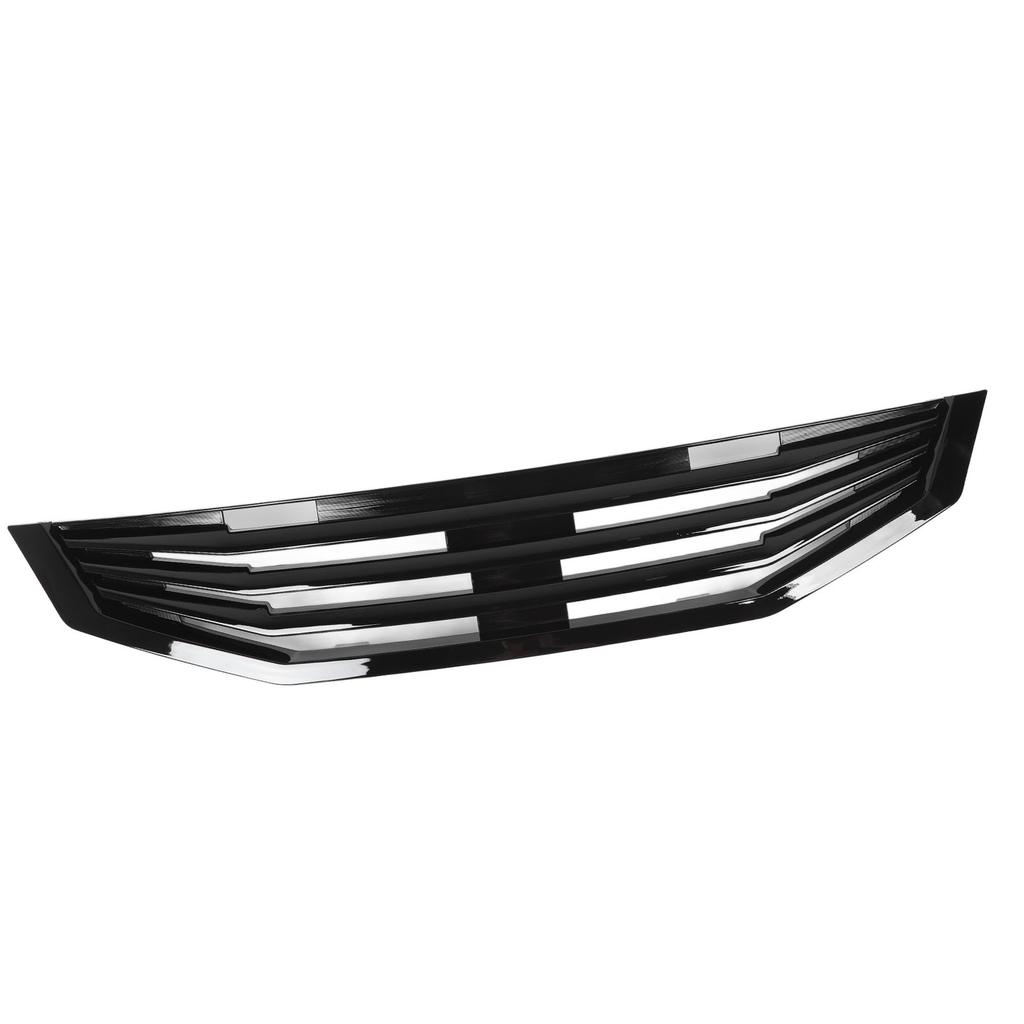 Gloss Black Front Bumper Grille Grills For Coupe 2 Door Pre Facelift 2008 To 2010 US Spec