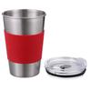 Kids Stainless Steel Sippy Cup With Straw Lid 500ml