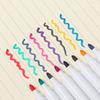 3/5pcs Colored New Signature Painting Plastic Erasable Markers Mark Pen Whiteboard Pen Liquid Chalk