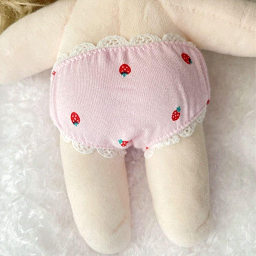 Doll Fashion Clothes Underwear Panties15/20cm Cotton Dolls Underpant Knickers for 1/11 Ob11 Dolls for 1/12bjd Doll Clothing