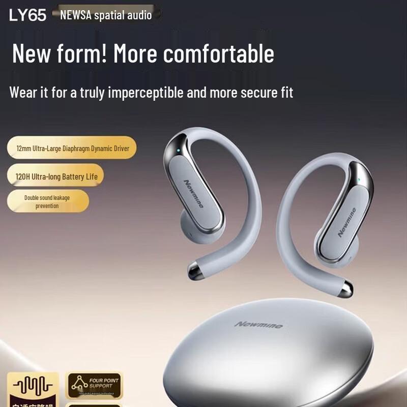 Newman LY65 Wireless Ear-Hook Sports Bluetooth Headset