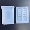 2Pcs Photo Frame Silicone Mold Window Picture Frame Mold for DIY Crafts Making