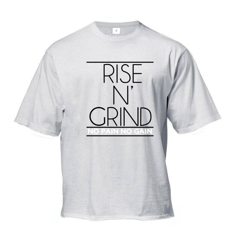 Muscleguys Herren Fitness Sport Kurzarm Outdoor Laufen Locker Fünfviertelarm Atmungsaktives T-Shirt