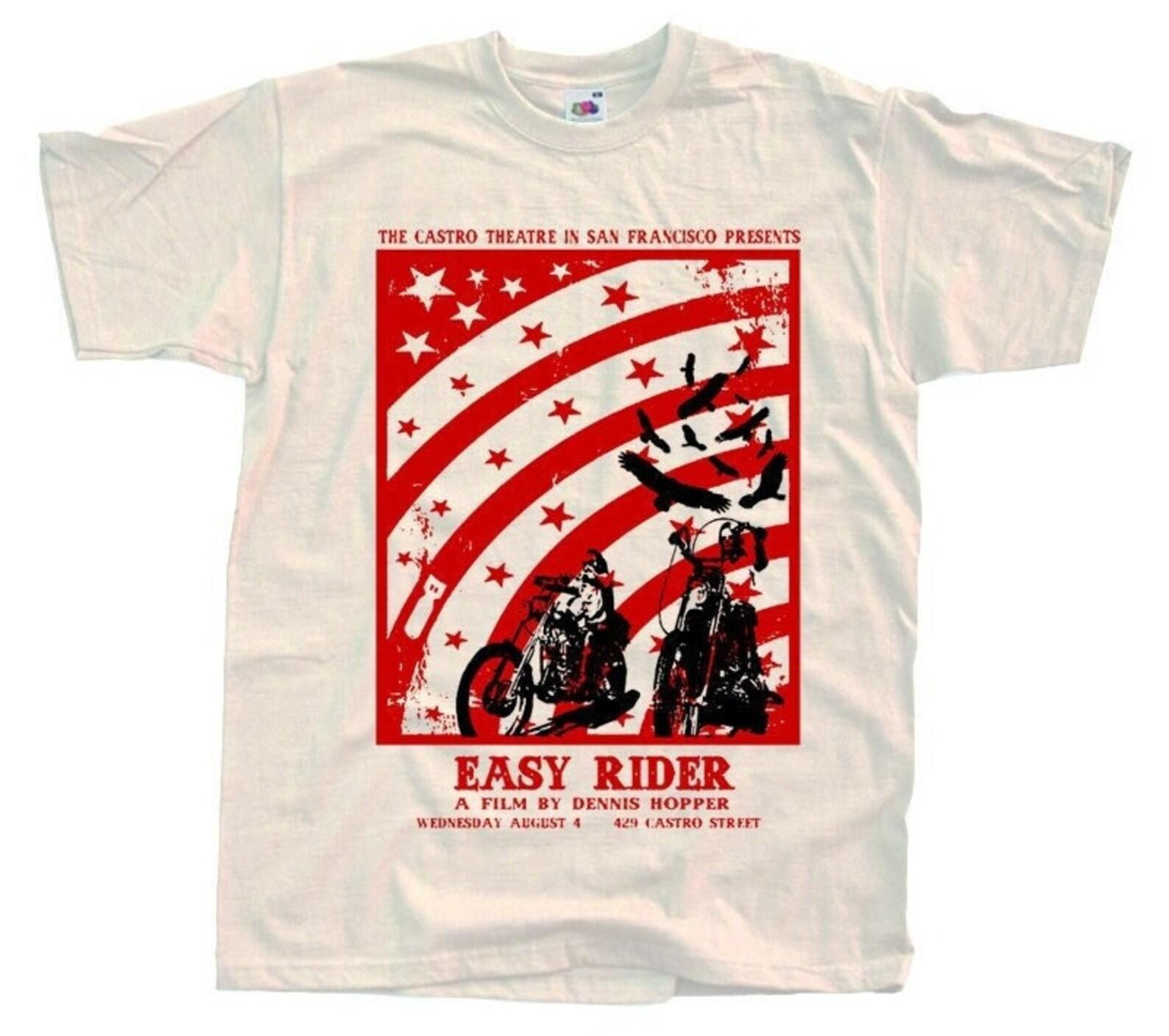 Easy Rider V9 Poster Men T-Shirt all sizes S-5XL S