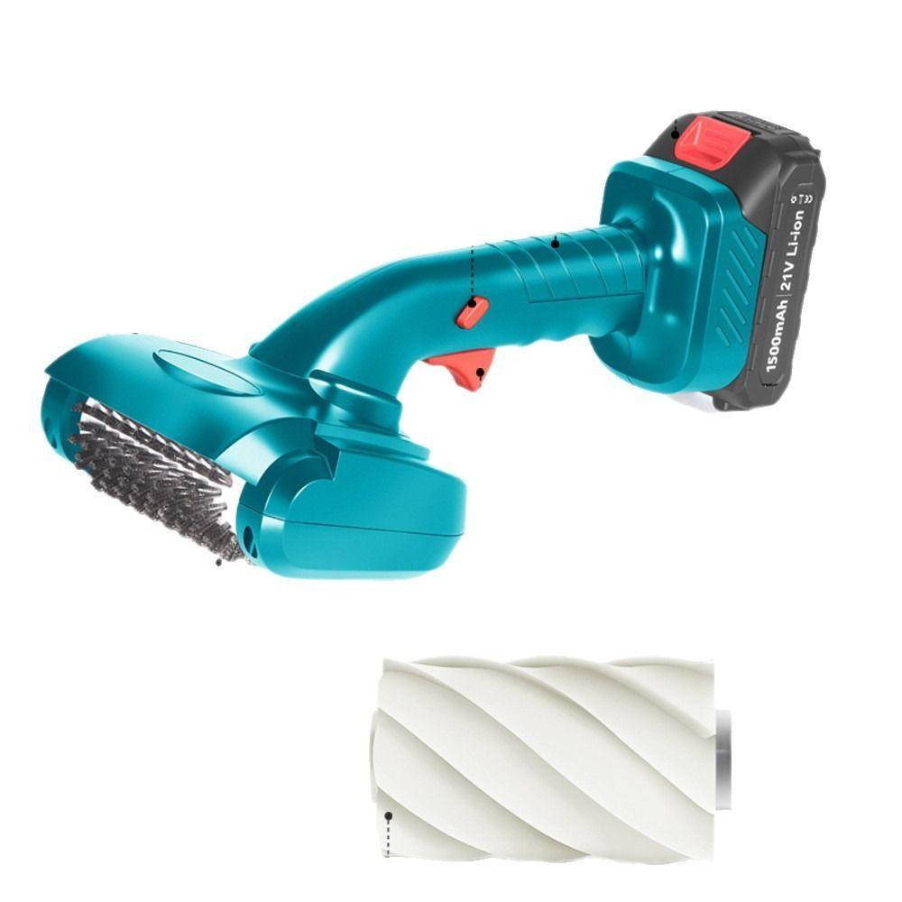 Cordless Electric Cleaning Brush Rechargeable Nylon Brush Handheld Scrubber Ice Snow Shovel