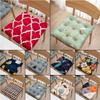 Thickened Chair Seat Cushion Student Stool Butt Cushion Office Four Seasons Hip Pad Breathable Soft Chair Cushion 44x44x5cm