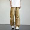 American Summer Workwear Straight-leg Casual Pants for Men Retro Street Loose Wide-leg Sports Trousers