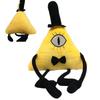 Bill Cipher Cartoon Soft Plush Toy Doll Collectible Gift For Kids 28cm