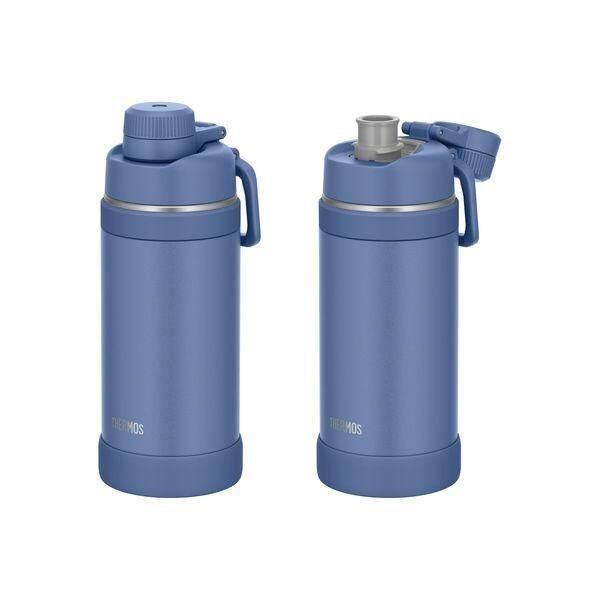 Thermos FJU 750 Vacuum Insulated Sports Bottle  Black  Ash Blue  Khaki  Sand  750ml Ash Blue