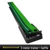 Indoor Ball Return Golf Putting Practice Set with Baffle - Portable and Popular