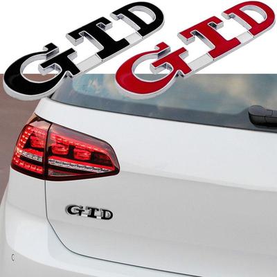 GTD Trunk Side Sticker Diesel Sticker Logo Car Styling for Golf Tiguan Touran Touareg Sharan Atlas Phaeton