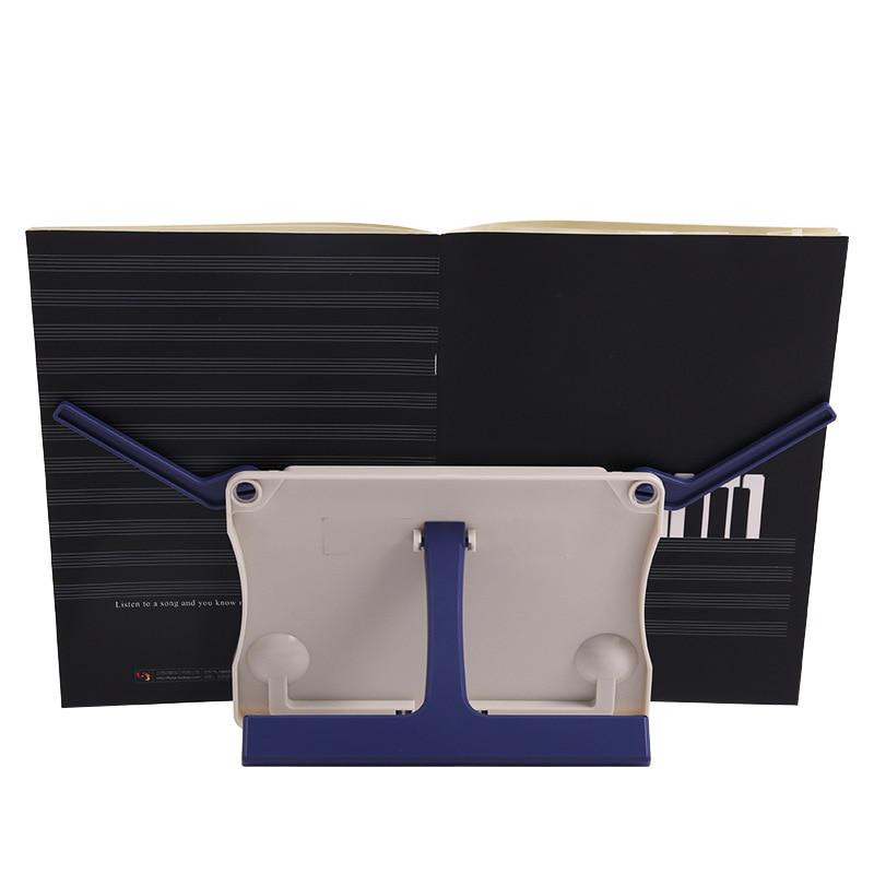 Tragbare faltbare Buchstütze für Musik, Partitur, Rezept, Lesen, Buchständer, Bücher, Tablet-Halter, Organizer